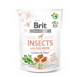 Brit Care Dog Crunchy Cracker Insect & Salmon 200g