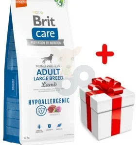 BRIT CARE Dog Hypoallergenic Adult Large Breed Lamb 12kg + NIESPODZIANKA DLA PSA