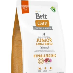 BRIT CARE Dog Hypoallergenic Junior Large Breed Lamb 3kg