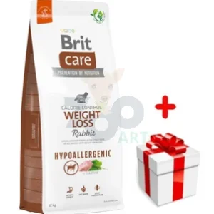 BRIT CARE Dog Hypoallergenic Weight Loss Rabbit 12kg + niespodzianka dla psa GRATIS!