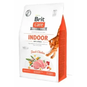 BRIT CARE kot Grain Free Indoor Anti-Stress 7kg