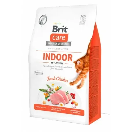 BRIT CARE kot Grain Free Indoor Anti-Stress 7kg