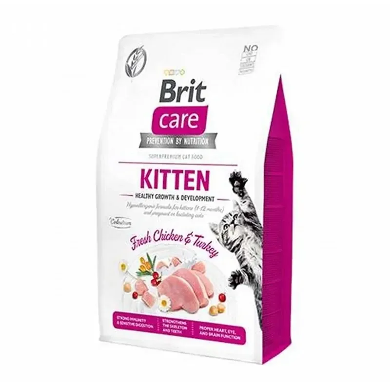 BRIT CARE kot Grain Free Kitten 7kg