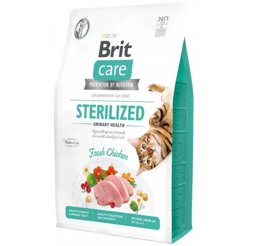 BRIT CARE kot Grain Free Sterilized Urinary 400g