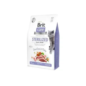 BRIT CARE kot Grain Free Sterilized Weight Control 400g