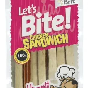 Brit Care Let’s Bite Dog Chicken Sandwich 80g