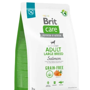 BRIT CARE pies Grain Free Adult Large Salmon 3kg