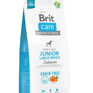 BRIT CARE pies Grain Free Junior Large Breed Salmon 12kg