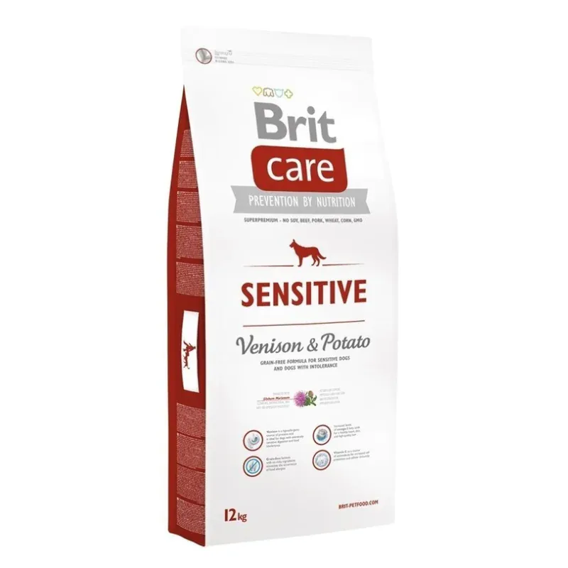 BRIT CARE pies Grain Free Sensitive Venison 12kg