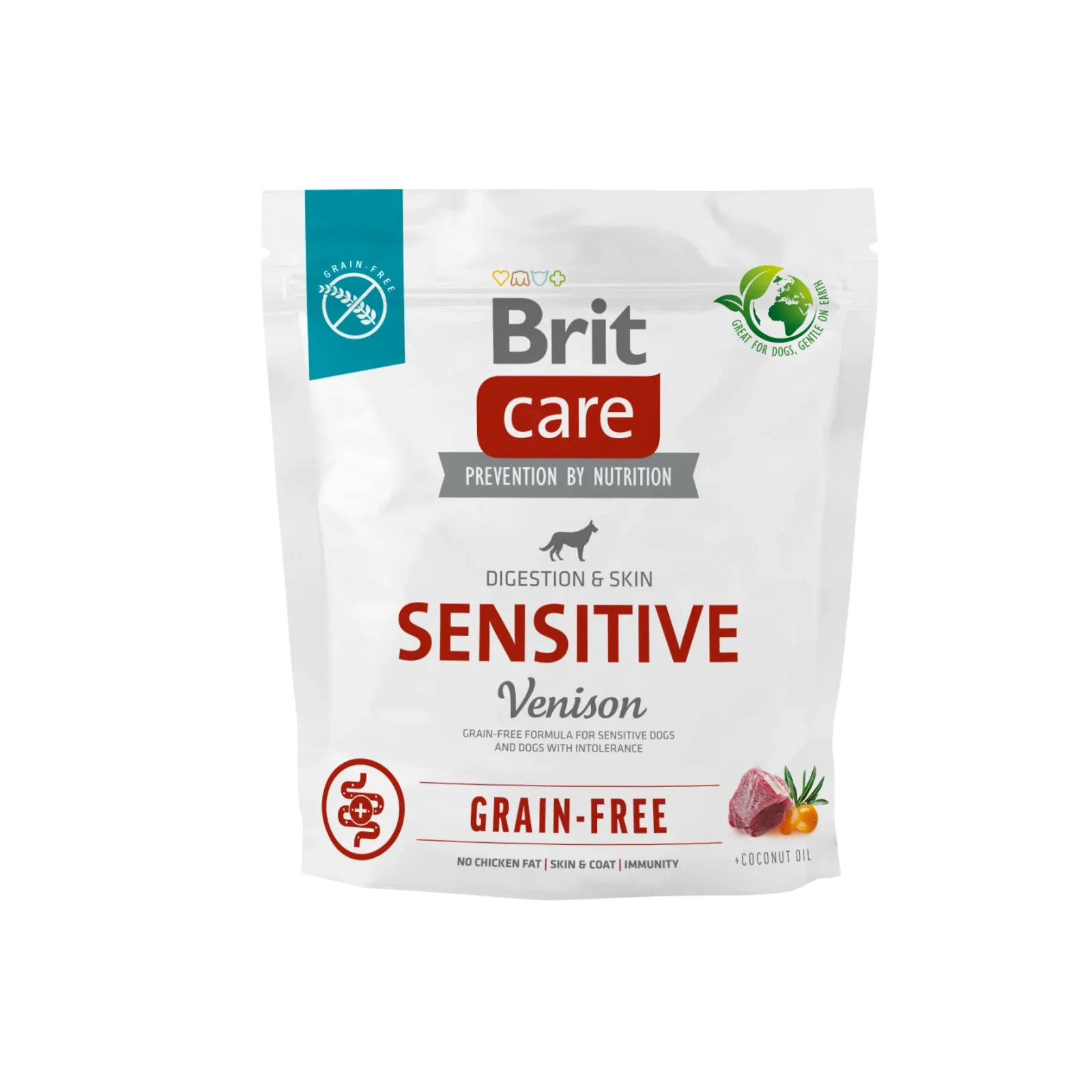 BRIT CARE pies Grain Free Sensitive Venison 1kg