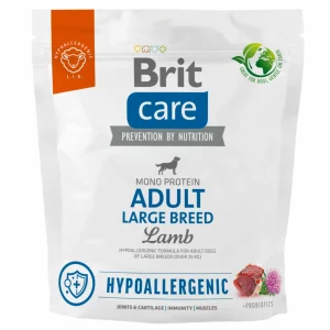 BRIT CARE pies Hypoallergenic Adult Large Lamb 1kg