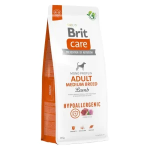BRIT CARE pies Hypoallergenic Adult Medium Lamb 12kg
