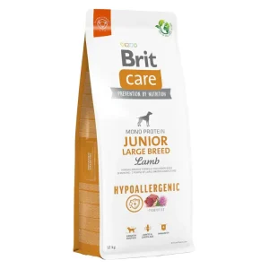 BRIT CARE pies Hypoallergenic Junior Large Lamb 12kg