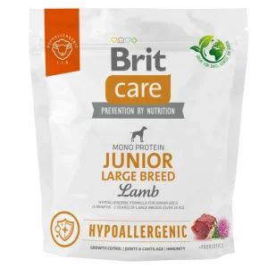 BRIT CARE pies Hypoallergenic Junior Large Lamb 1kg