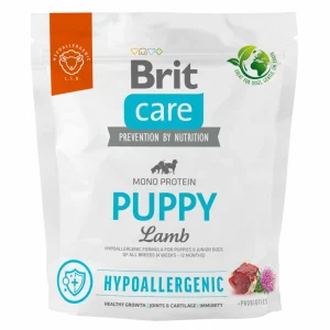 BRIT CARE pies Hypoallergenic Puppy Lamb 1kg