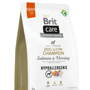 BRIT CARE pies Hypoallergenic Show Champion Salmon & Herring 3kg