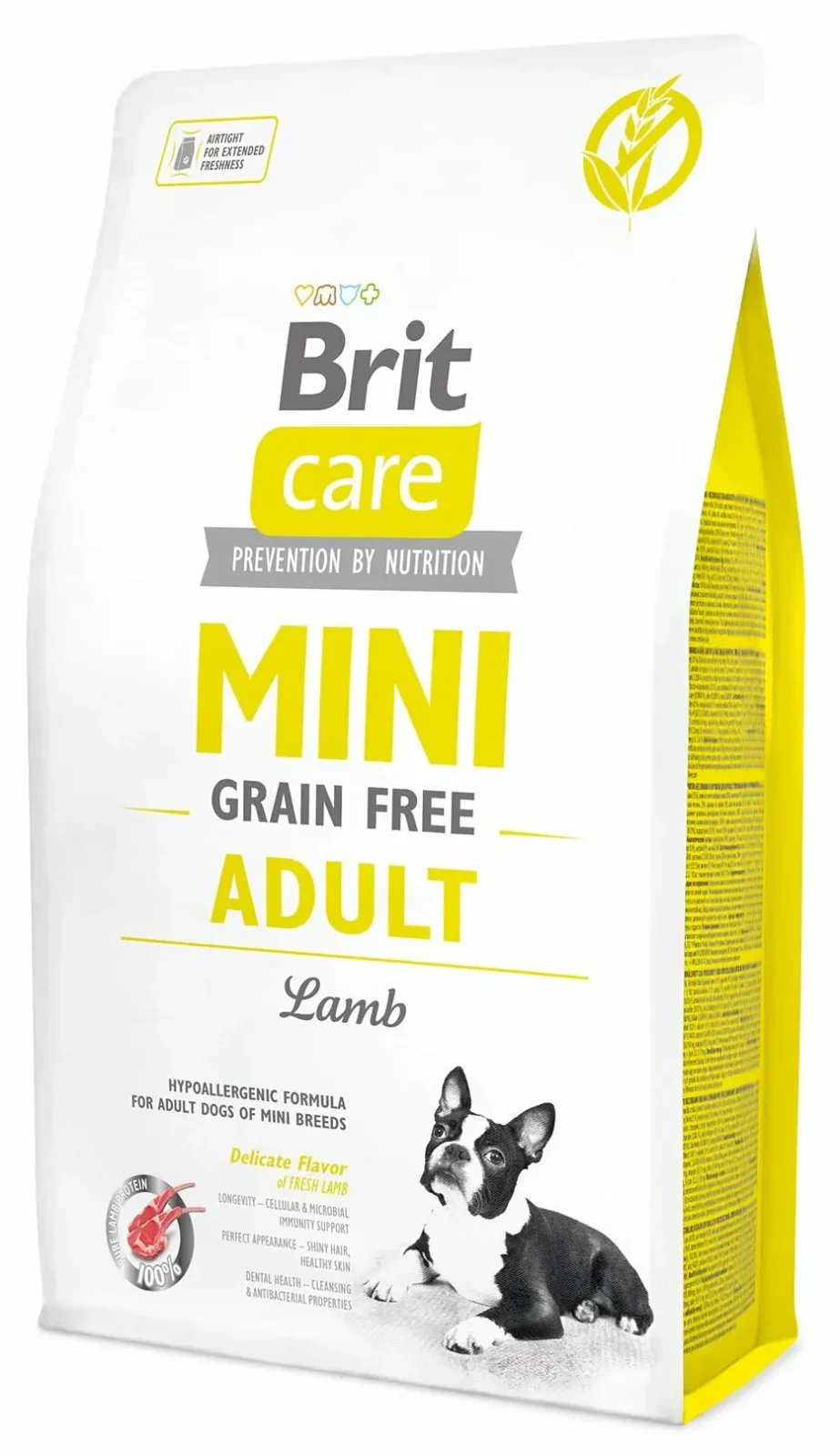 BRIT CARE pies Mini Grain Free Adult Lamb 2kg