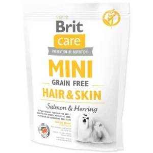 BRIT CARE pies Mini Grain Free Hair&Skin 400g