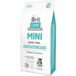 BRIT CARE pies Mini Grain Free Light & Sterilised 7kg