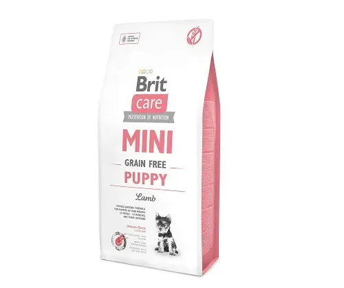 BRIT CARE pies Mini Grain Free Puppy Lamb 2kg