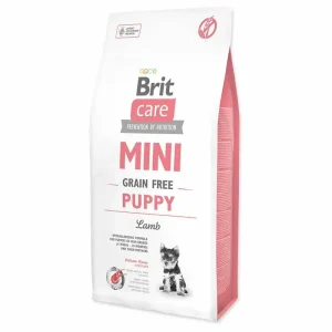 BRIT CARE pies Mini Grain Free Puppy Lamb 7kg