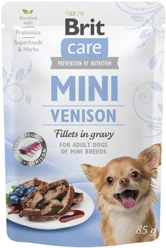 BRIT CARE pies Mini Venison saszetka 85g