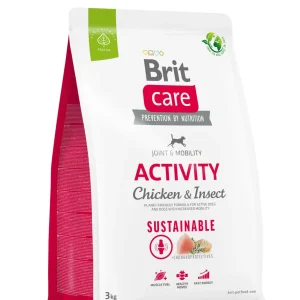 BRIT CARE pies Sustainable Activity Chicken Insect 3kg