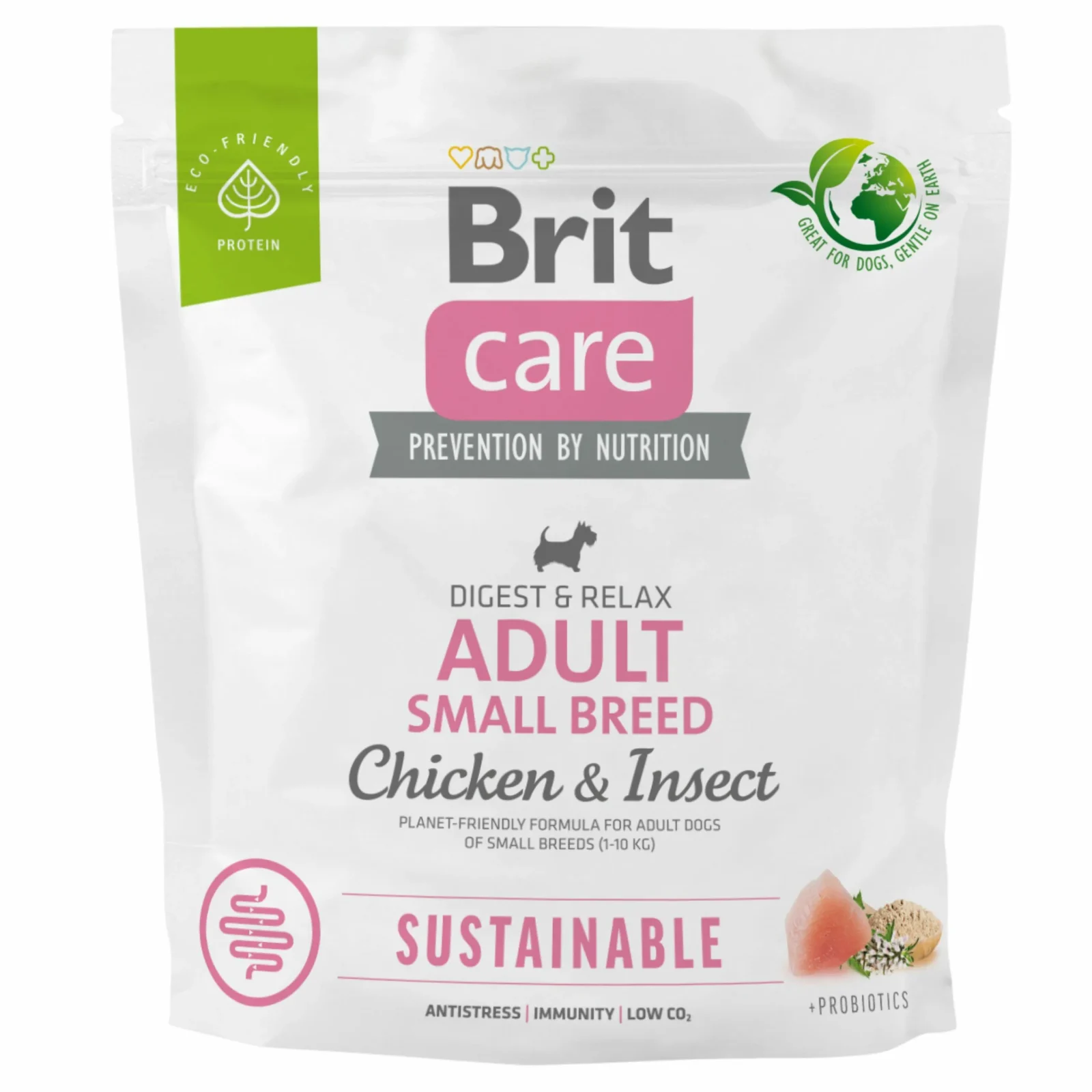 BRIT CARE pies Sustainable Adult Small Chicken Insect 1kg