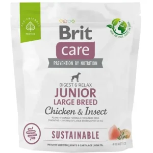 BRIT CARE pies Sustainable Junior Large Chicken Insect 1kg