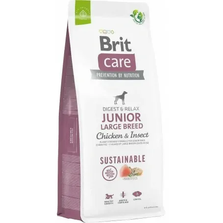 BRIT CARE pies Sustainable Junior Large Chicken Insect 3kg