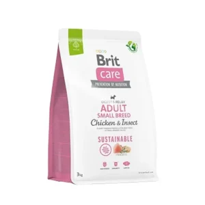 BRIT CARE Sustainable Adult Small Chicken Insect 3kg