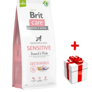 BRIT CARE Sustainable Sensitive Insect & Fish 12kg + niespodzianka dla psa GRATIS!