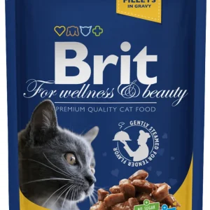 BRIT Cat KURCZAK i INDYK 100g