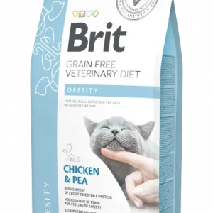 Brit gf veterinary diets cat Obesity 5kg