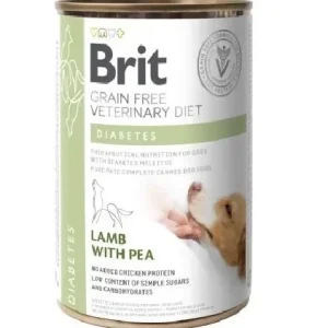 BRIT GF Veterinary Diets Dog Diabetes 400g - karma mokra dla psa