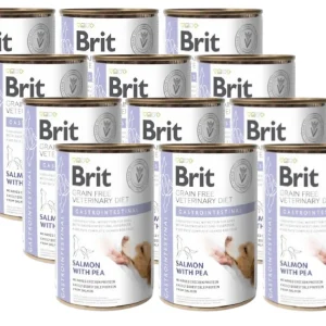 BRIT GF Veterinary Diets Dog Gastrointestinal 12x400g- -karma mokra dla psa