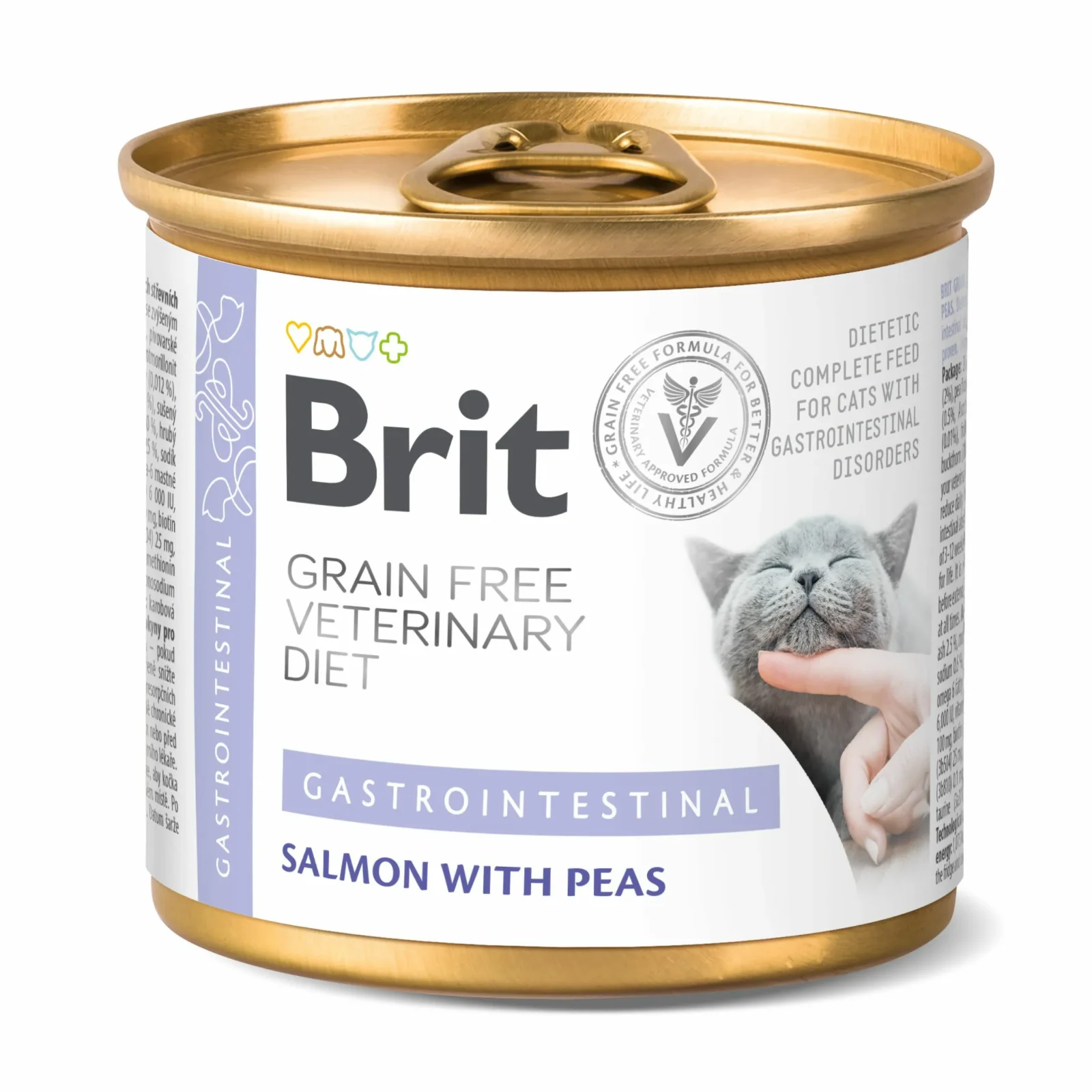 BRIT Grain Free Veterinary Diet Cat Gastrointestinal 200g
