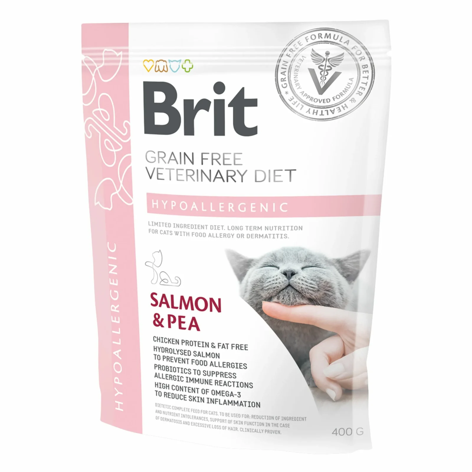 BRIT Grain Free Veterinary Diet Cat Hypoallergenic
