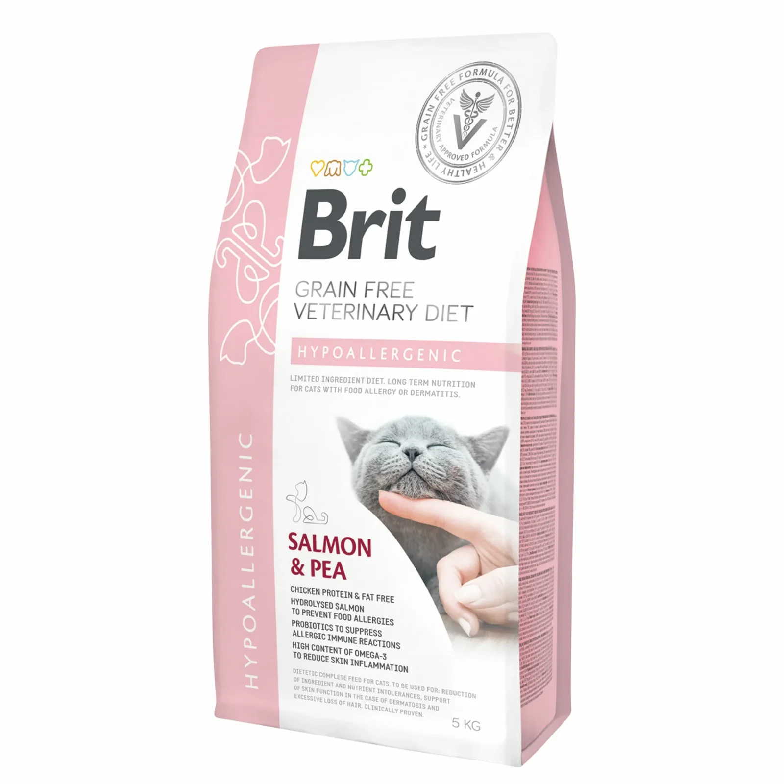 BRIT Grain Free Veterinary Diet Cat Hypoallergenic - Image 2