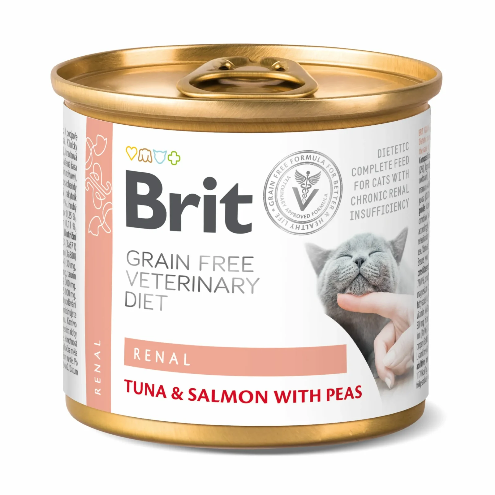 BRIT Grain Free Veterinary Diet Cat Renal 200g