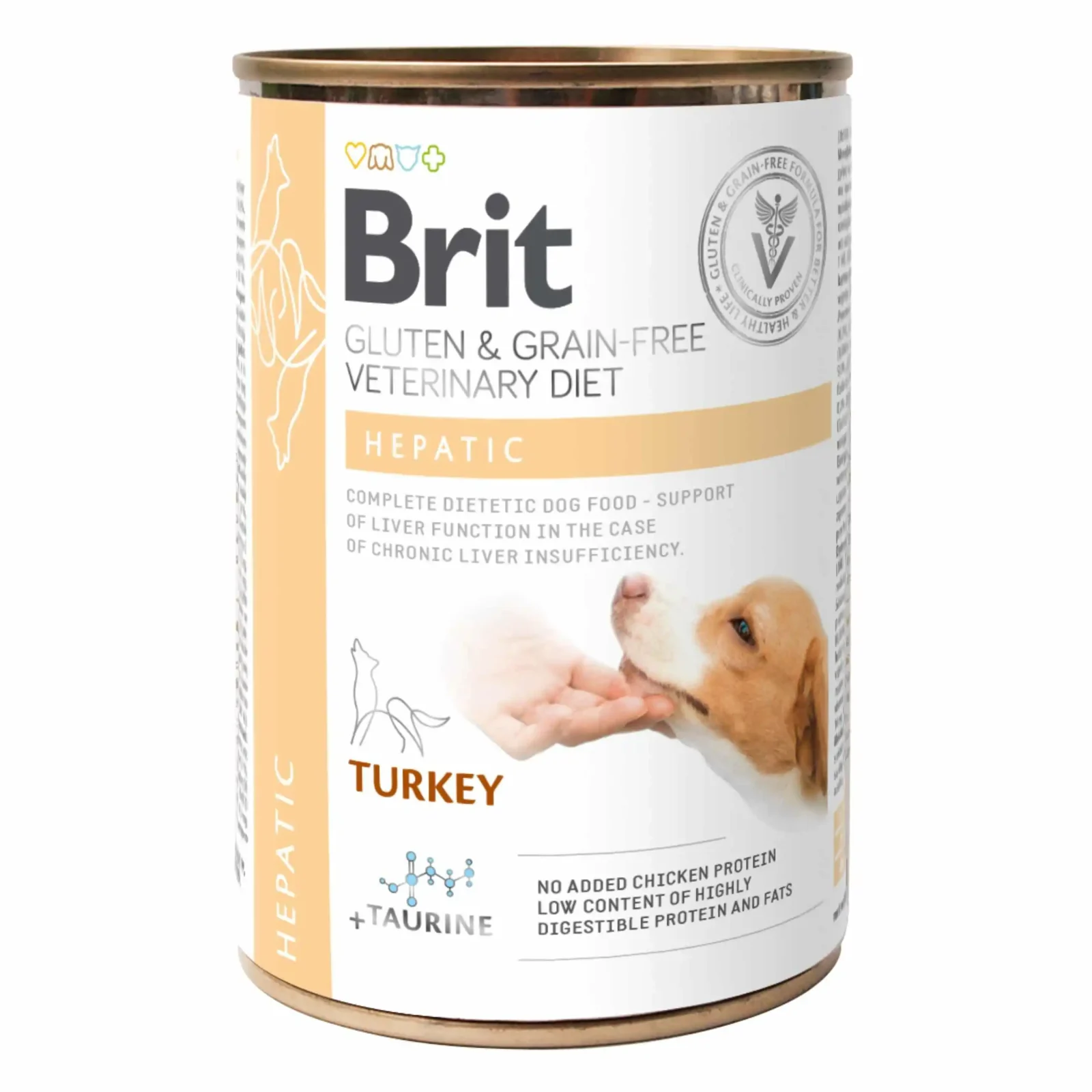 BRIT Grain Free Veterinary Diet Dog Hepatic 400g