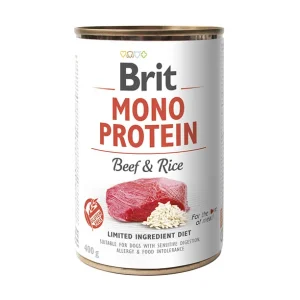 BRIT MONO PROTEIN BEEF & BROWN RICE 400g
