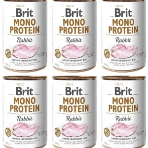 Brit Mono Protein Rabbit Królik 6 x 400 g