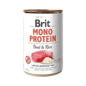Brit Mono Protein Wołowina z Ryżem 400g