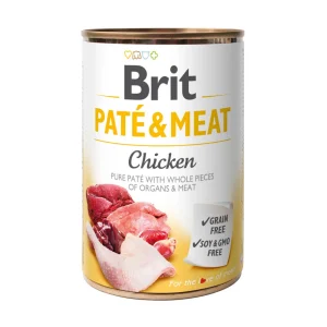 BRIT PATE & MEAT CHICKEN 400g