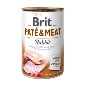 BRIT PATE & MEAT RABBIT 18x400g