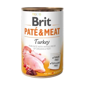 BRIT PATE & MEAT TURKEY 400g