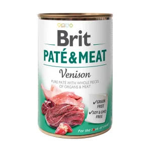BRIT PATE & MEAT VENISON 400g