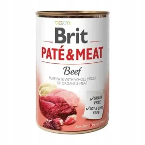 Brit Pate&Meat Beef Wołowina 400 g