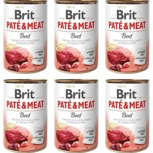 Brit Pate&Meat Dog Beef Wołowina 6 x 400 g